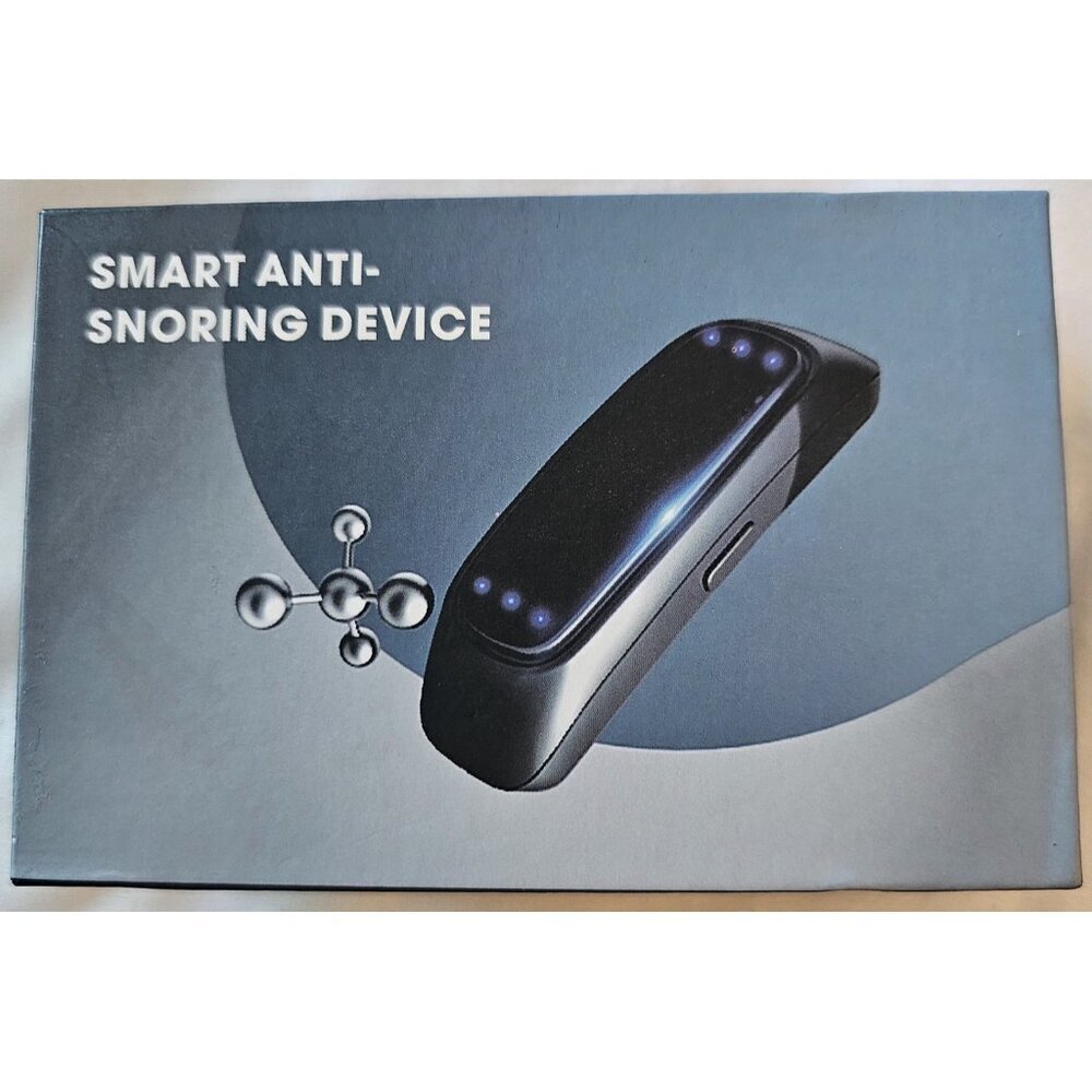 Smart Anti Snoring Device Chin Mounted Pulse Feedback 6 Modes Portable Relief - Picture 3 of 3